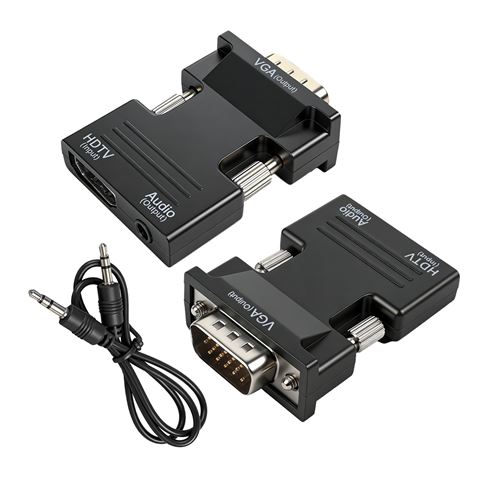 ADAPTER VGA (D-SUB) to HDMI, Female-0