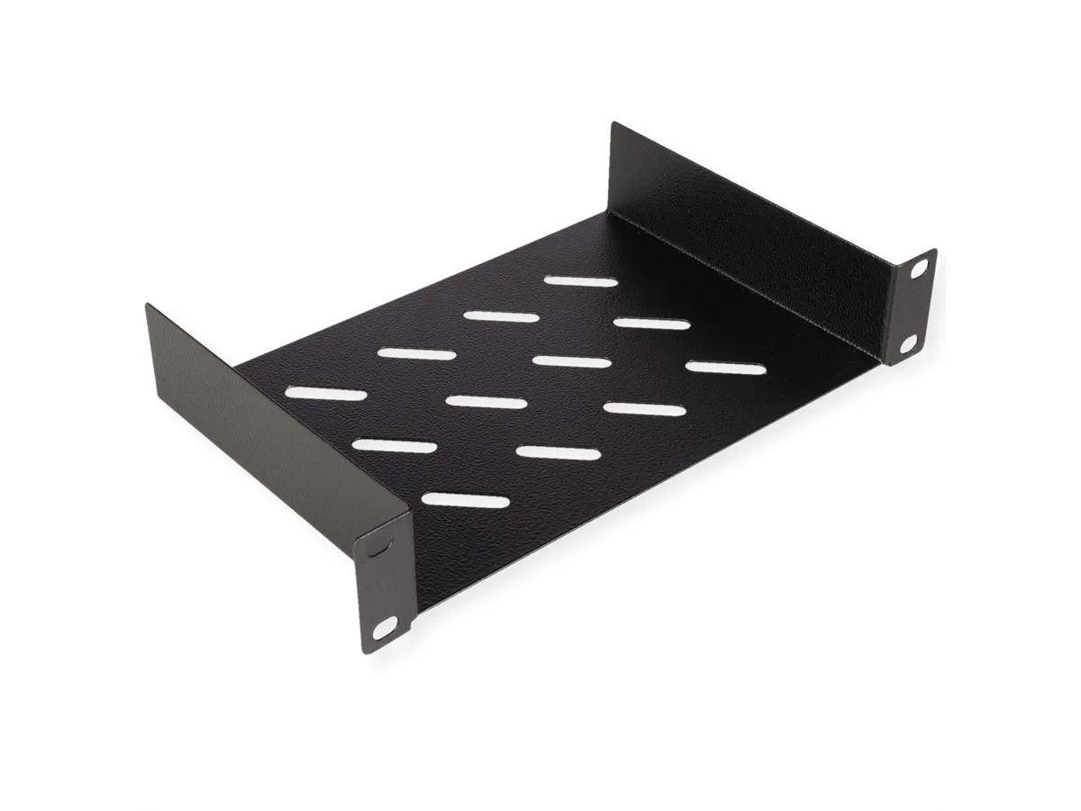 Roline 10" 1U fiksna polica, D=150mm, crna-0