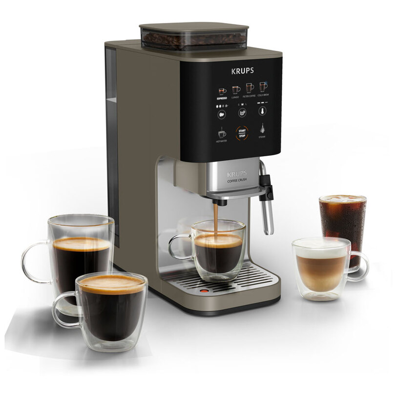Aparat za kavu KRUPS SA403BE0 Coffee Crush Experience (15 bara, 1.8 l, bež boja)-1