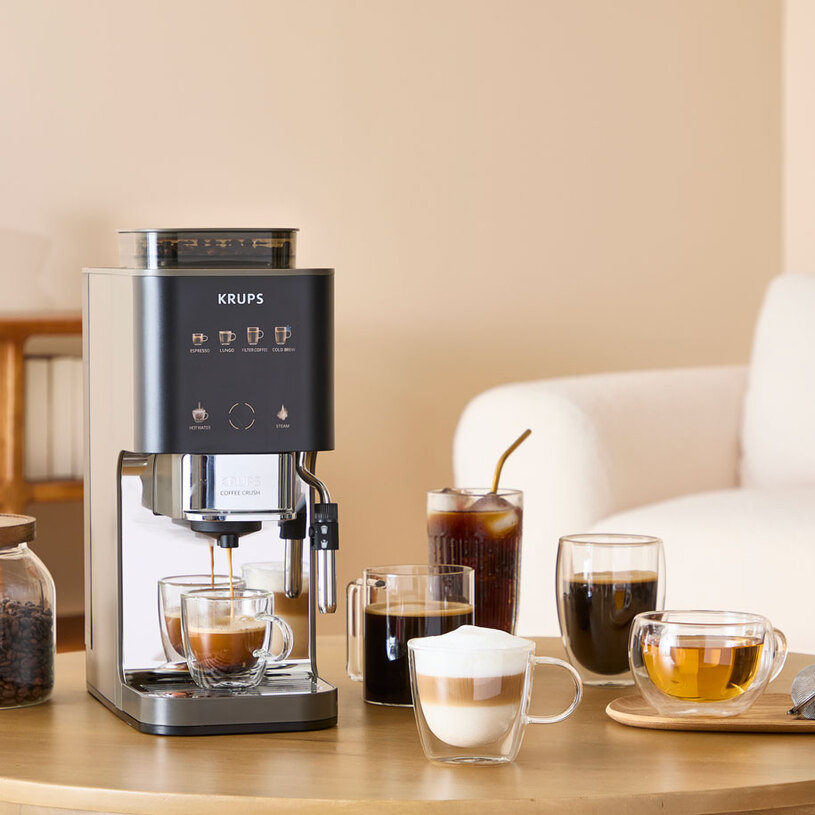 Aparat za kavu KRUPS SA403BE0 Coffee Crush Experience (15 bara, 1.8 l, bež boja)-2