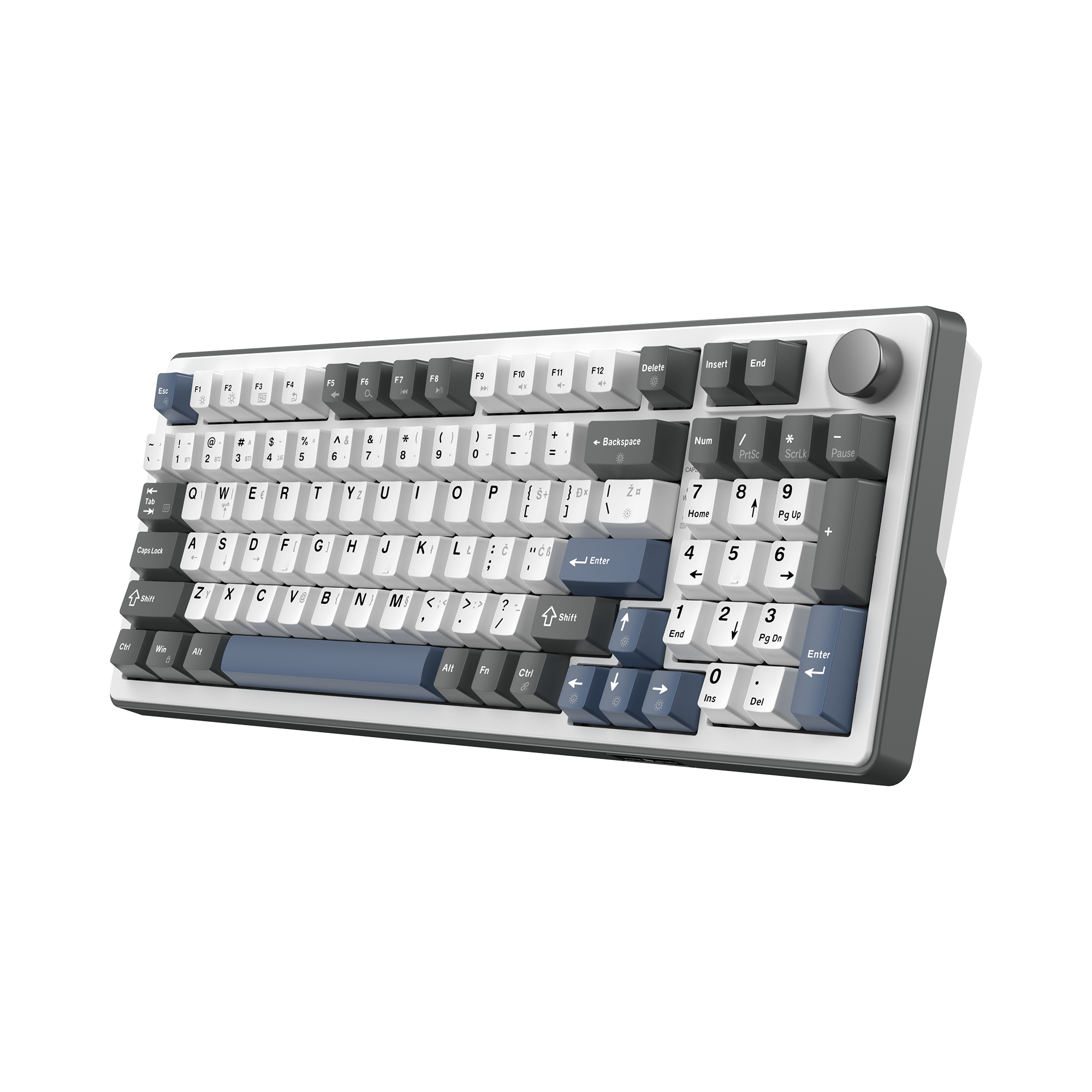 Mehanička gaming tipkovnica WHITE SHARK GK-2106 EXCALIBUR-L bijela boja (HR layout)-9
