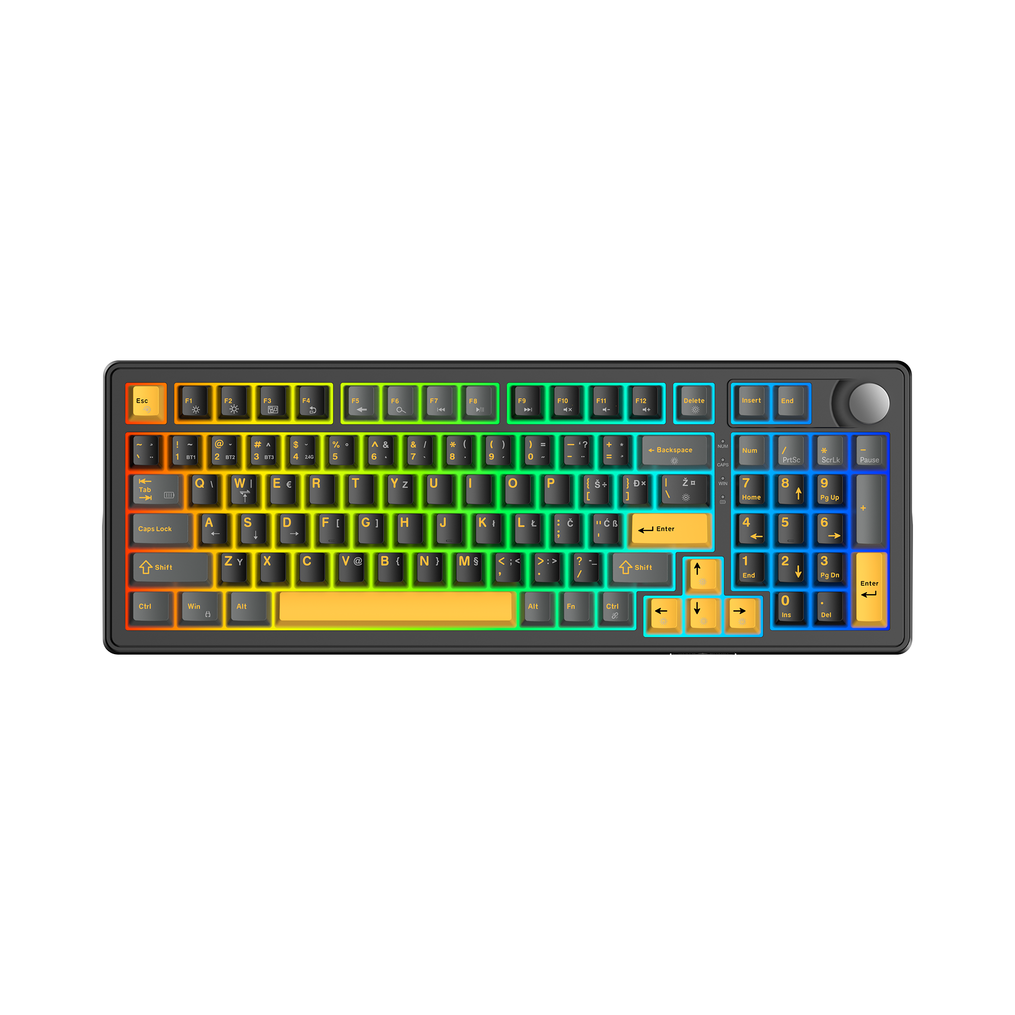 Gaming tipkovnica WHITE SHARK GK-2106 EXCALIBUR-L (HR layout)-13