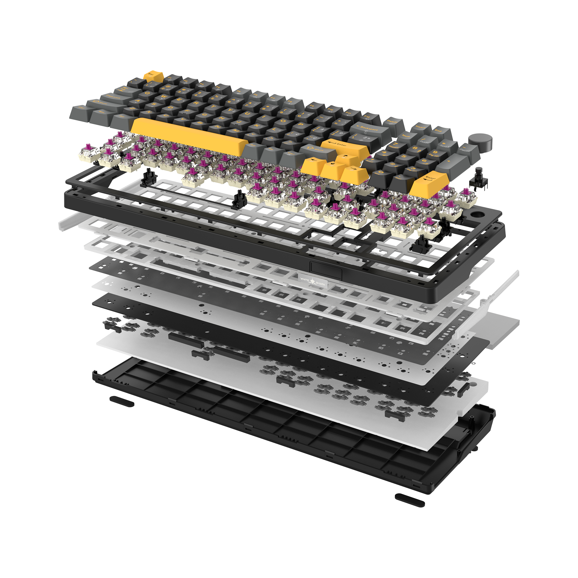 Gaming tipkovnica WHITE SHARK GK-2106 EXCALIBUR-L (HR layout)-38