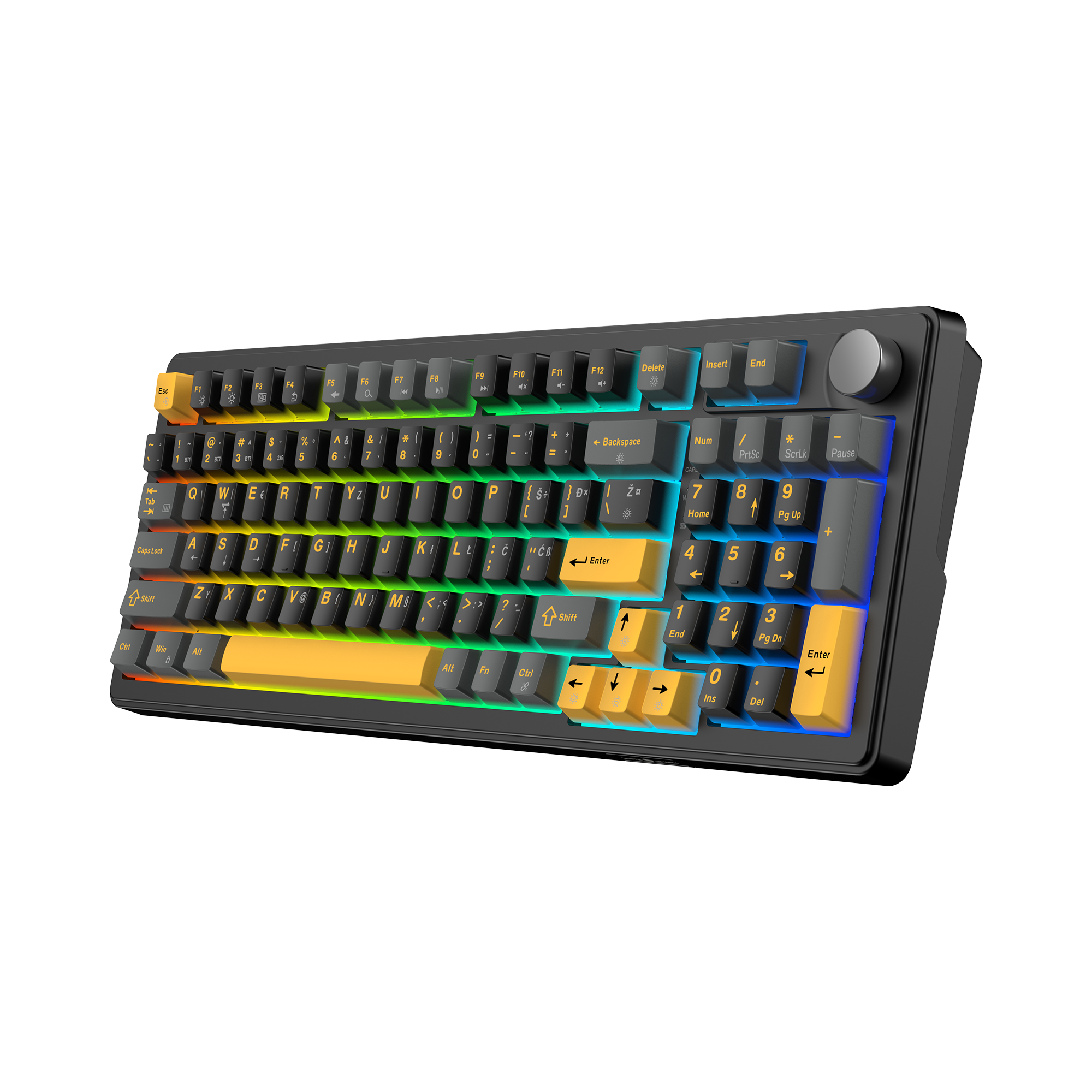 Gaming tipkovnica WHITE SHARK GK-2106 EXCALIBUR-L (HR layout)-14
