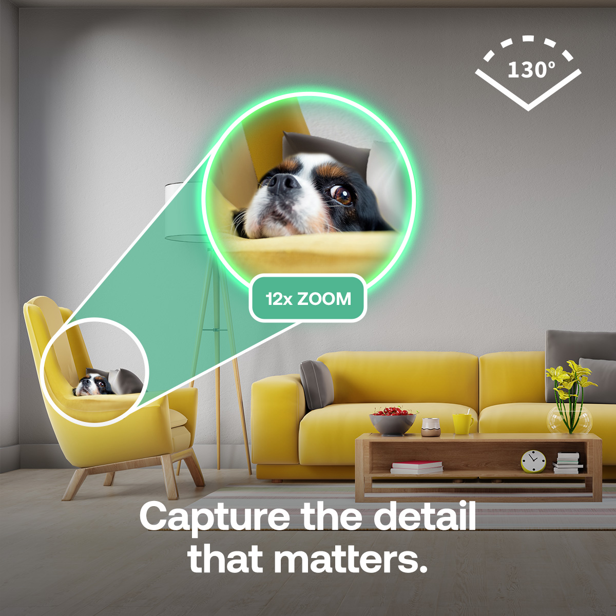 Arlo Essential (Gen.3) 2K Indoor Security Camera - White-3