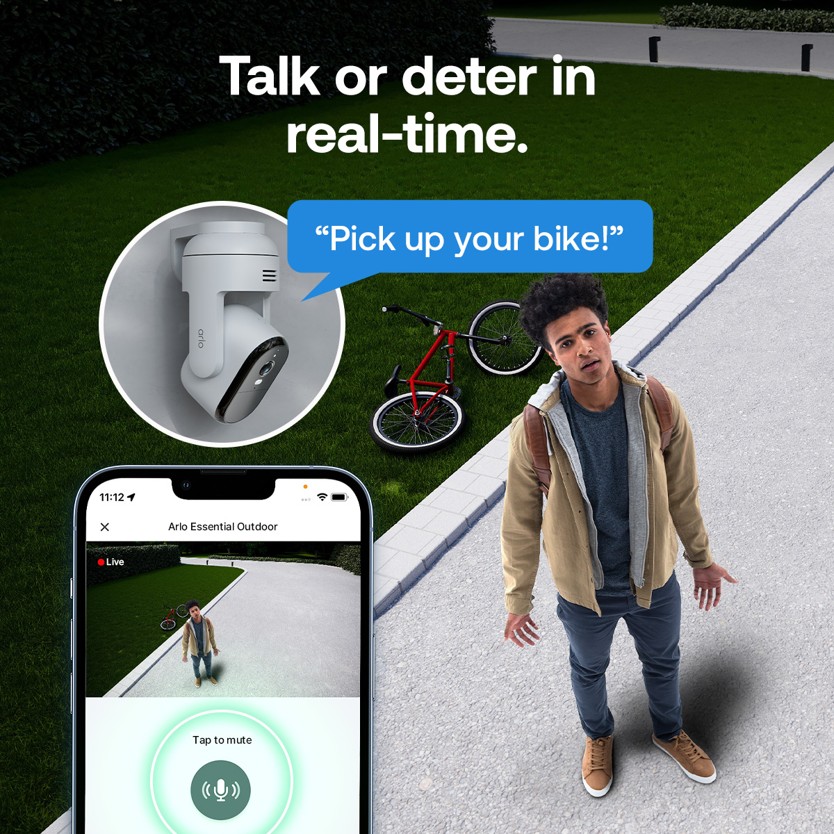 Arlo Essential (Gen.3) 2K PTZ Security Camera (EU only) - White-1