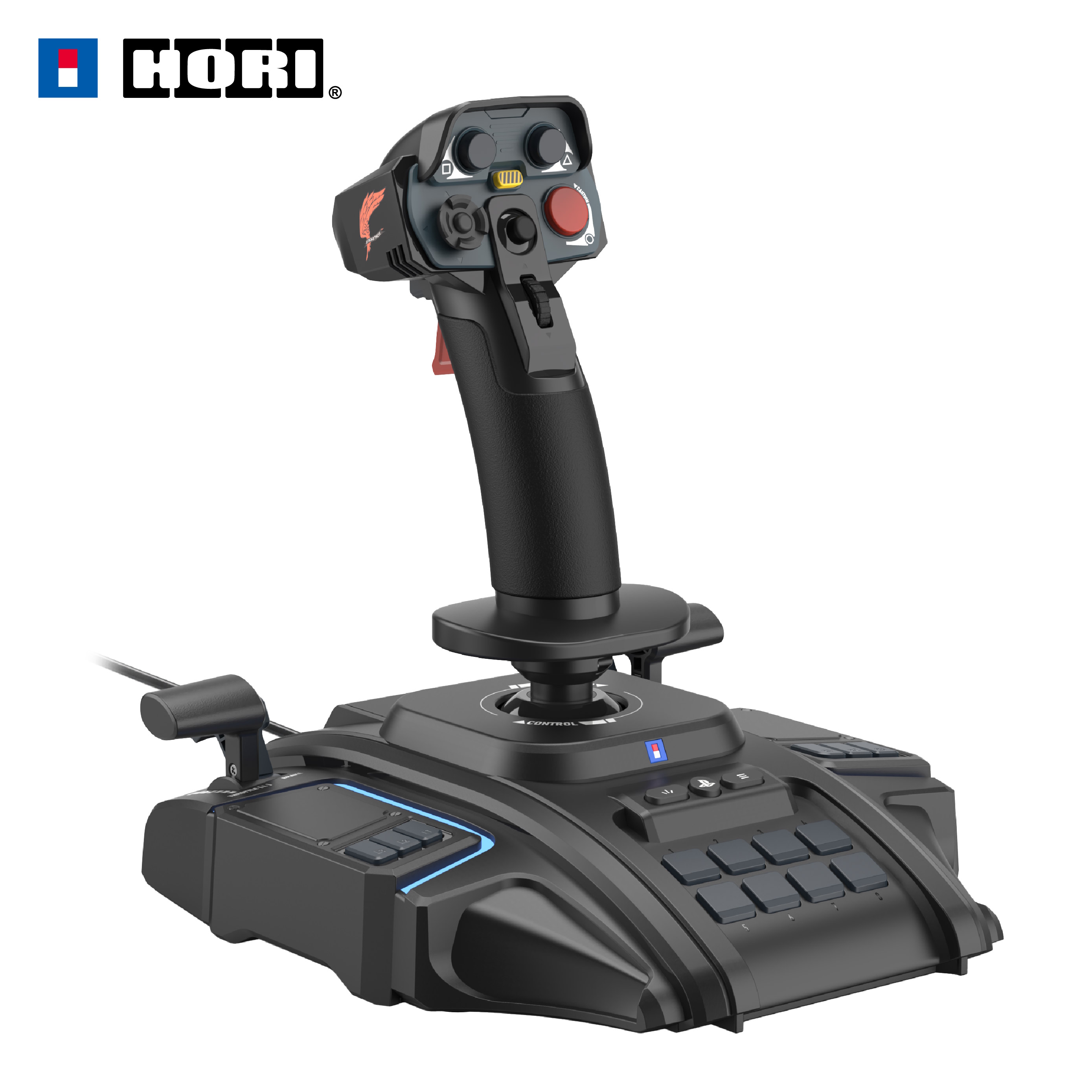 Joystick HORI Flight Stick Ace Combat 8: Wings of Theve (PS5, PS4, PC, crna boja) PREORDER-0