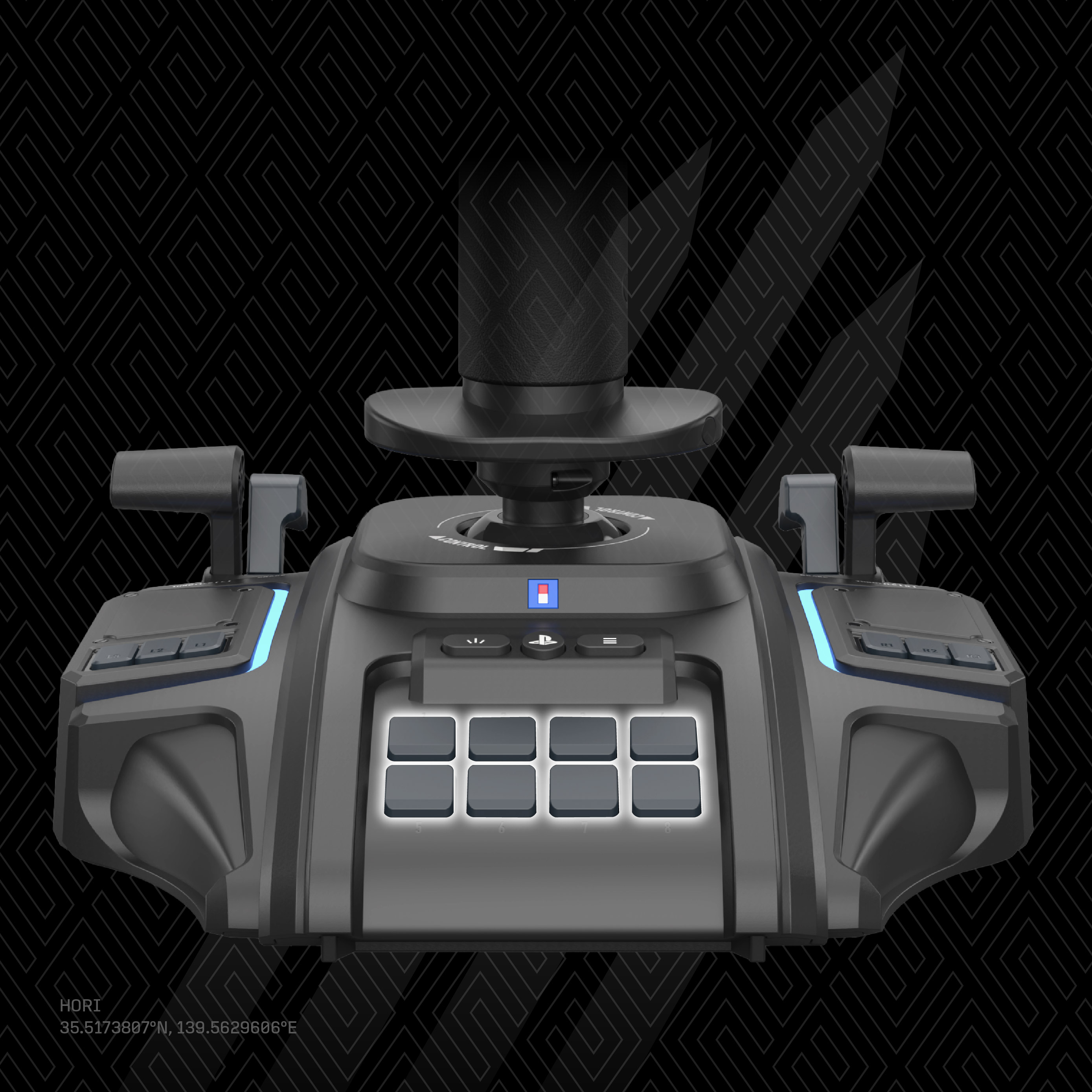 Joystick HORI Flight Stick Ace Combat 8: Wings of Theve (PS5, PS4, PC, crna boja) PREORDER-4
