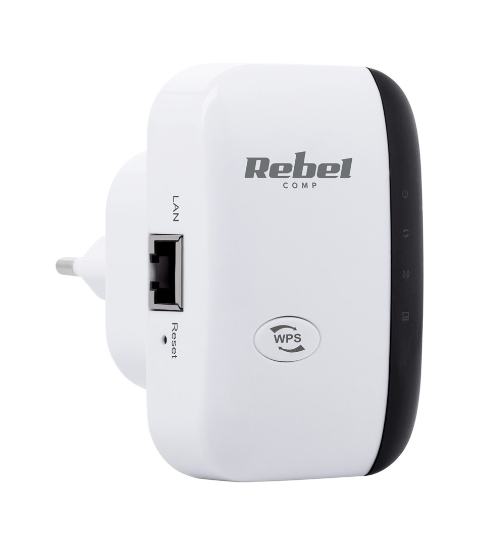 Rebel Wi-Fi signal amplifier KOM1030 white-1