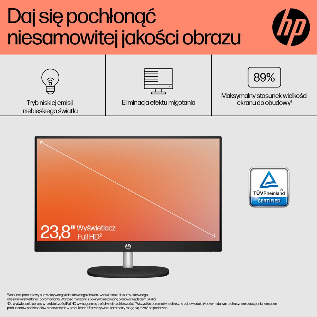 HP 24-cr0334nw AMD Ryzen™ 7 7730U 60.5 cm (23.8") 1920 × 1080 px All-in-One PC 16 GB DDR4-SDRAM 512 GB SSD Free DOS Wi-Fi 6 (802.11ax) White-7