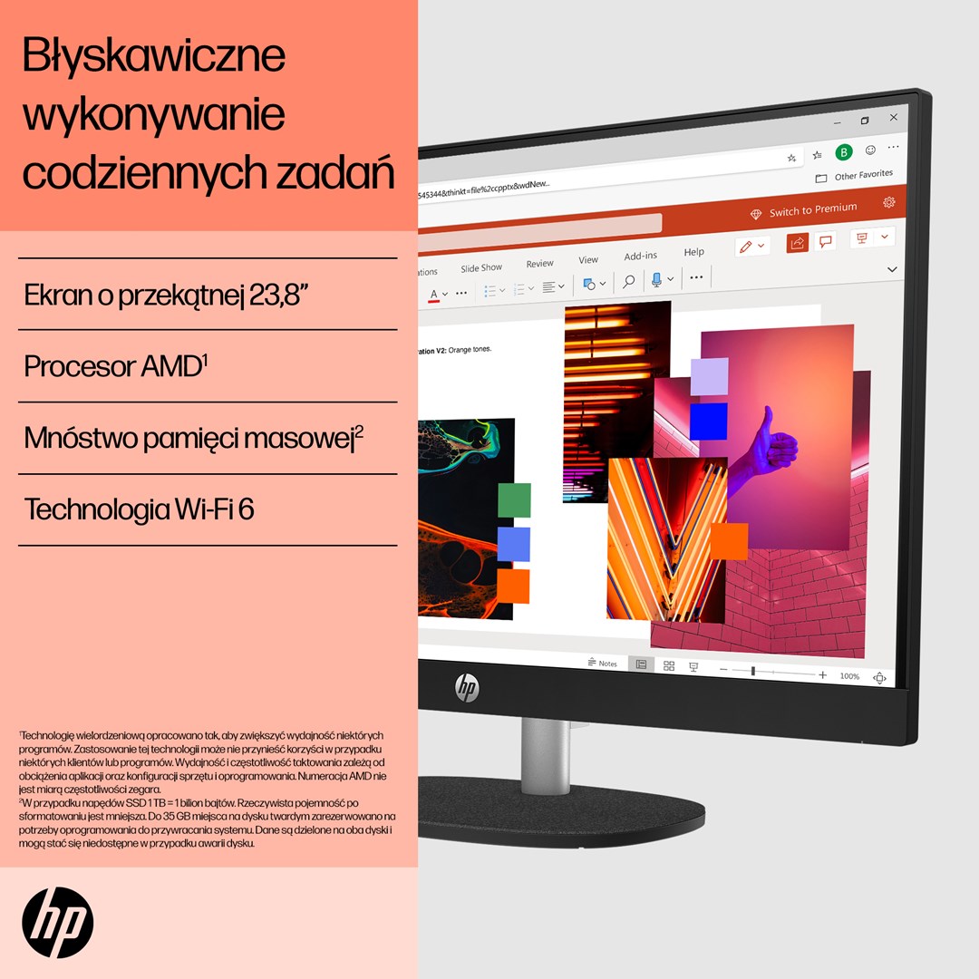 HP 24-cr0334nw AMD Ryzen™ 7 7730U 60.5 cm (23.8") 1920 × 1080 px All-in-One PC 16 GB DDR4-SDRAM 512 GB SSD Free DOS Wi-Fi 6 (802.11ax) White-8