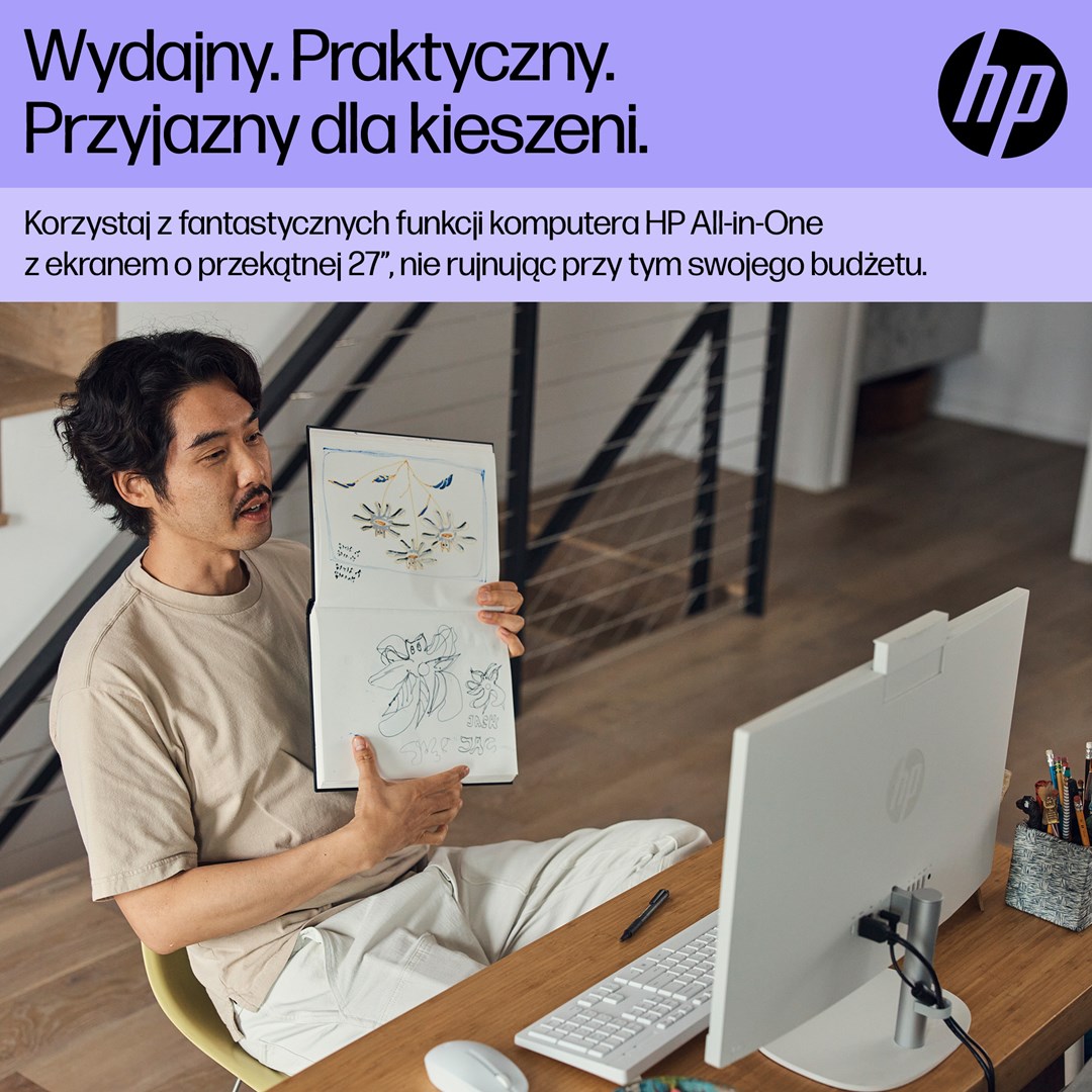 HP 27-cr0224nw Intel® Core™ i5 i5-1335U 68.6 cm (27") 1920 × 1080 px All-in-One PC 16 GB DDR4-SDRAM 512 GB SSD Free DOS Wi-Fi 6 (802.11ax) White-5