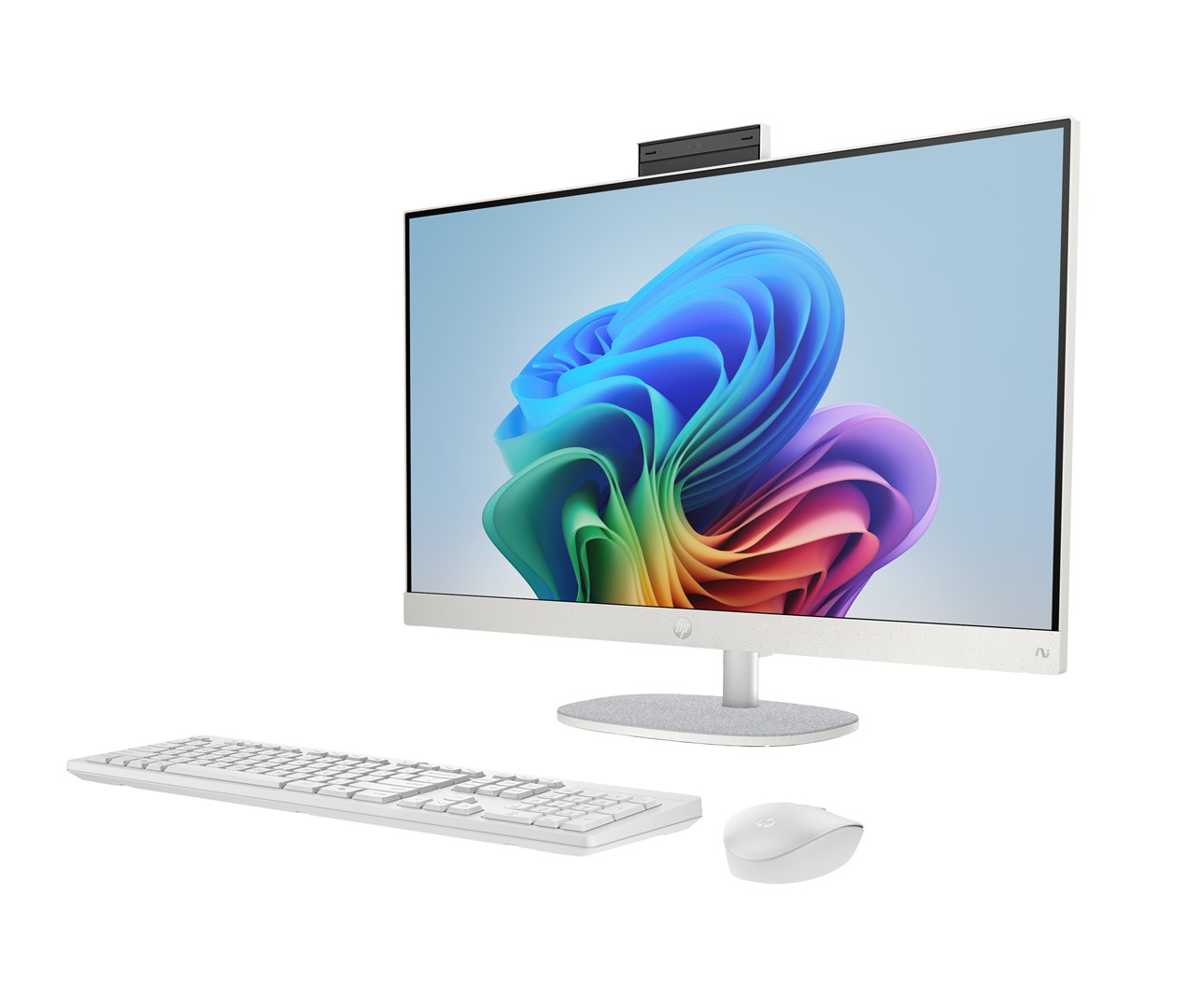 HP AiO 27-ct2004nw Ryzen AI 5 330 27.0"FHD IPS 300nits AG 16GB DDR5 5600 SSD512 Radeon 820M Cam1080p+IR Win11 Shell White/Light Gray 2Y-5