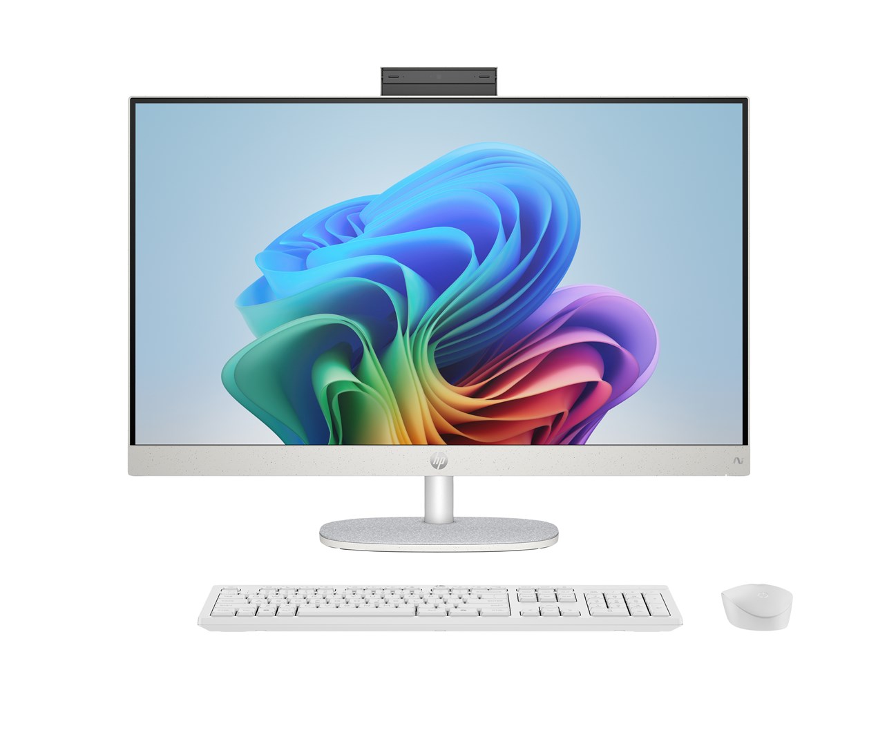 HP AiO 27-ct2004nw Ryzen AI 5 330 27.0"FHD IPS 300nits AG 16GB DDR5 5600 SSD512 Radeon 820M Cam1080p+IR Win11 Shell White/Light Gray 2Y