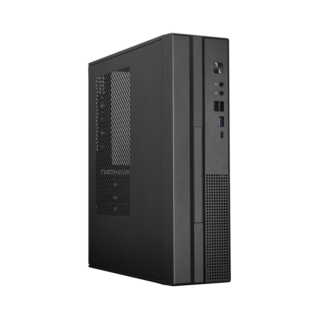 Kućište za računalo CHIEFTEC DT-10B-300 SFF s 300W napajanjem, crna boja
