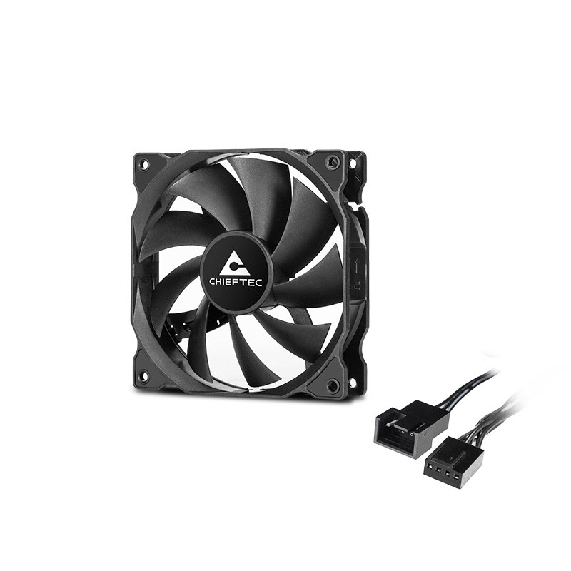 Chieftec ZF-1225PWM computer cooling system Computer case Fan 12 cm Black 1 pc(s)-1