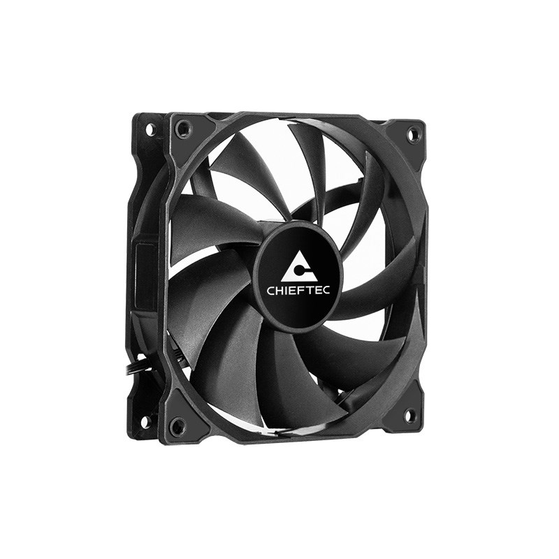 Chieftec ZF-1225PWM computer cooling system Computer case Fan 12 cm Black 1 pc(s)-3