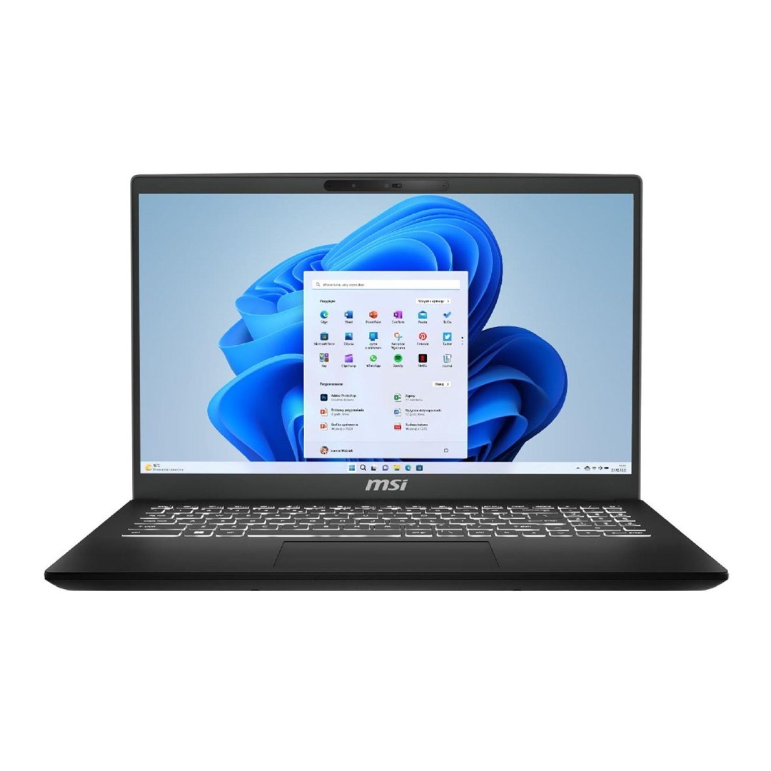 Notebook MSI Modern 15 H C13M-202PL 15,6"FHD/i5-13420H/16GB/SSD512GB/IrisXe/W11 HOME Classic Black-0