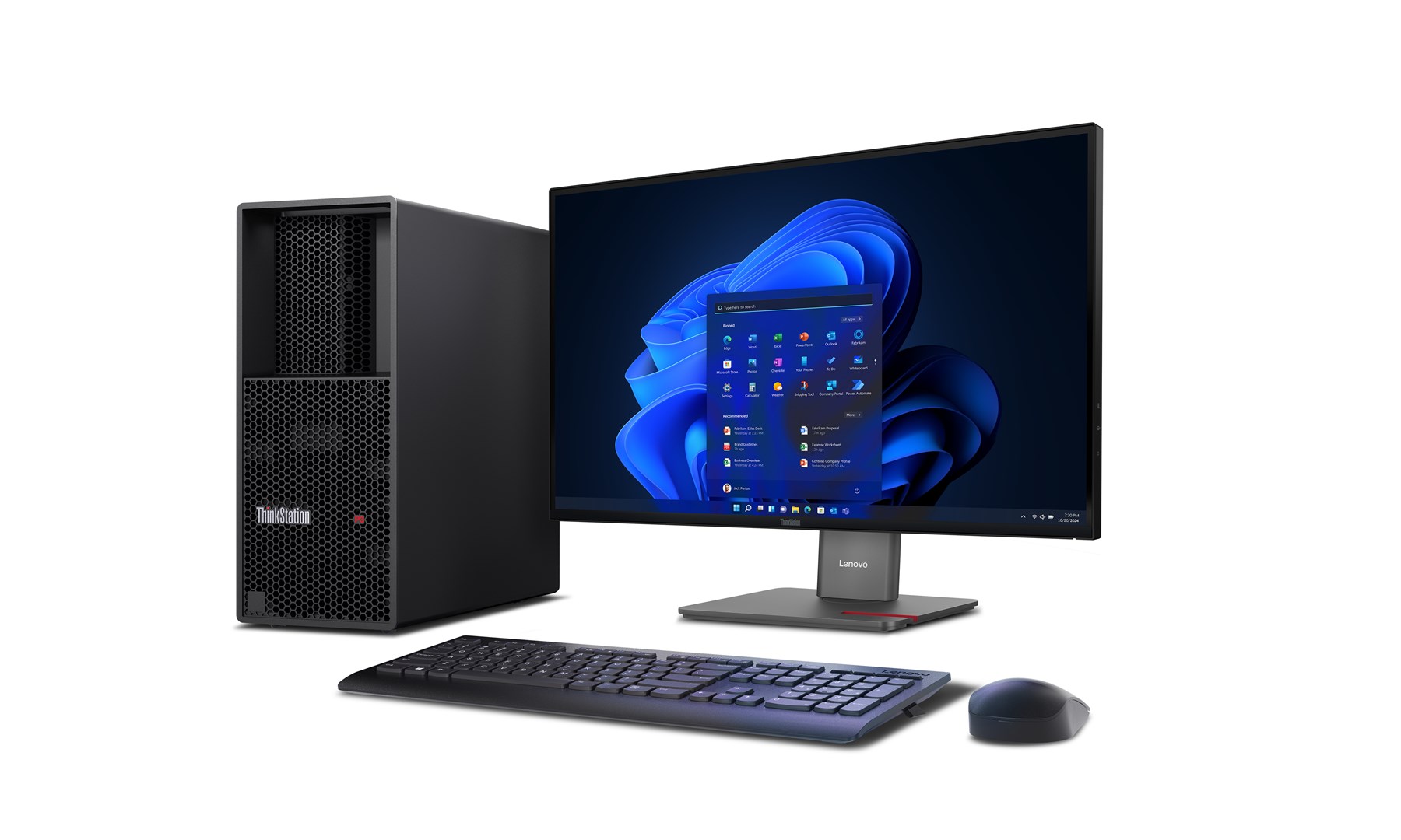 Desktop računalo LENOVO ThinkStation P3 Tower G2 (Intel Core Ultra 7 265K, 32GB RAM, 512GB SSD, Intel UHD Graphics, Windows 11 Pro, Tower)-9