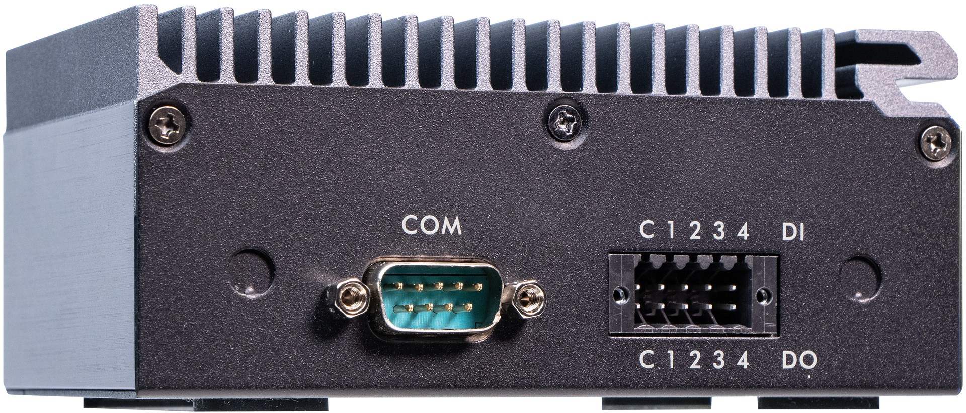 Shuttle Edge PC SPCEL03 , Intel Atom x6413E, 1x HDMI, 2x 2.5G LAN, 1x COM, DIO (4x in, 4x out), 3x USB, 2x M.2, 12-24V, fanless, 24/7, -20... 60°C, incl. VESA & DIN-RAIL mount-5