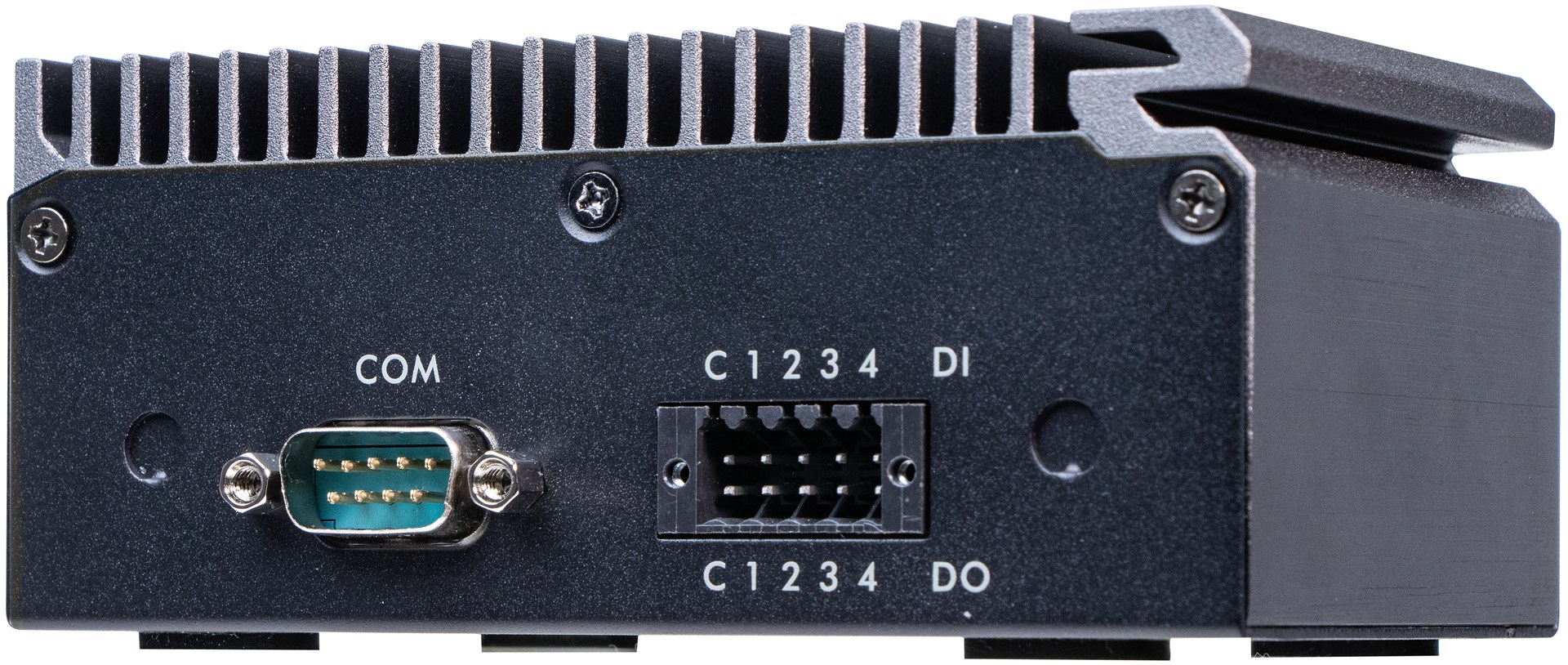 Shuttle Edge PC SPCEL03 , Intel Atom x6413E, 1x HDMI, 2x 2.5G LAN, 1x COM, DIO (4x in, 4x out), 3x USB, 2x M.2, 12-24V, fanless, 24/7, -20... 60°C, incl. VESA & DIN-RAIL mount-2