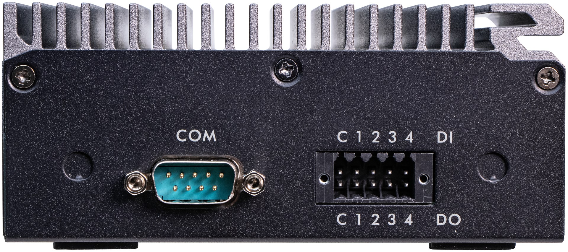 Shuttle Edge PC SPCEL03 , Intel Atom x6413E, 1x HDMI, 2x 2.5G LAN, 1x COM, DIO (4x in, 4x out), 3x USB, 2x M.2, 12-24V, fanless, 24/7, -20... 60°C, incl. VESA & DIN-RAIL mount-0