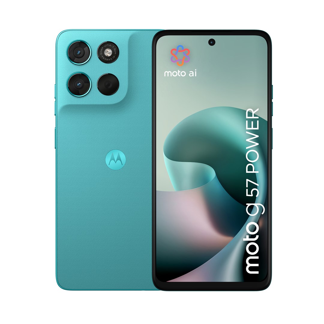Motorola moto g57 power 17.1 cm (6.72") Dual SIM Android 16.0 5G USB Type-C 12 GB 256 GB 7000 mAh Turquoise