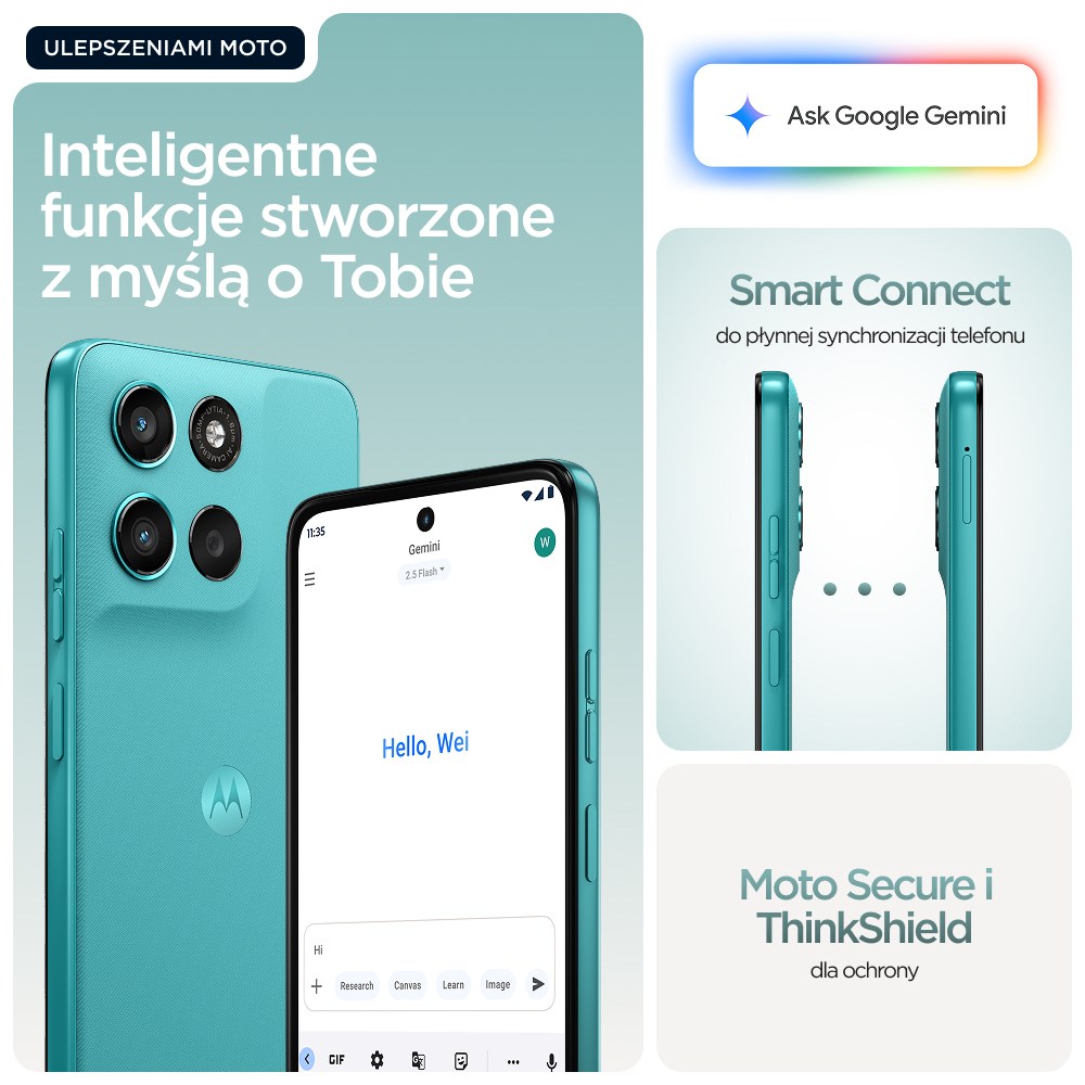 Motorola moto g57 power 17.1 cm (6.72") Dual SIM Android 16.0 5G USB Type-C 12 GB 256 GB 7000 mAh Turquoise-5