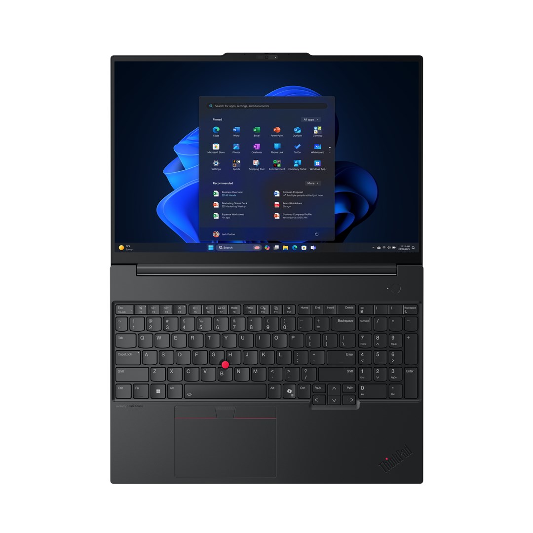 Laptop LENOVO ThinkPad E16 Gen 3 (16", WUXGA, Intel Core Ultra 7 258V, 32GB, 1TB SSD, Intel Arc Graphics, Windows 11 Pro, US tipkovnica, Crna)-5