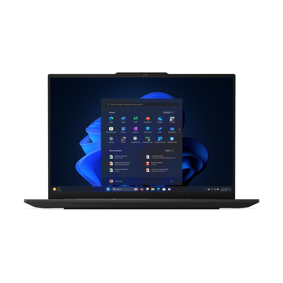 Laptop LENOVO ThinkPad E16 Gen 3 (16", WUXGA, Intel Core Ultra 7 258V, 32GB, 1TB SSD, Intel Arc Graphics, Windows 11 Pro, US tipkovnica, Crna)-4