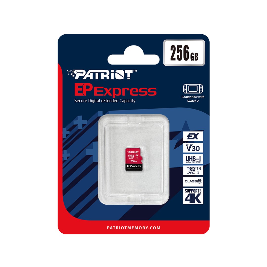 Memorijska kartica PATRIOT EP Series MicroSDXC Express 256GB (800/600 MB/s)-3