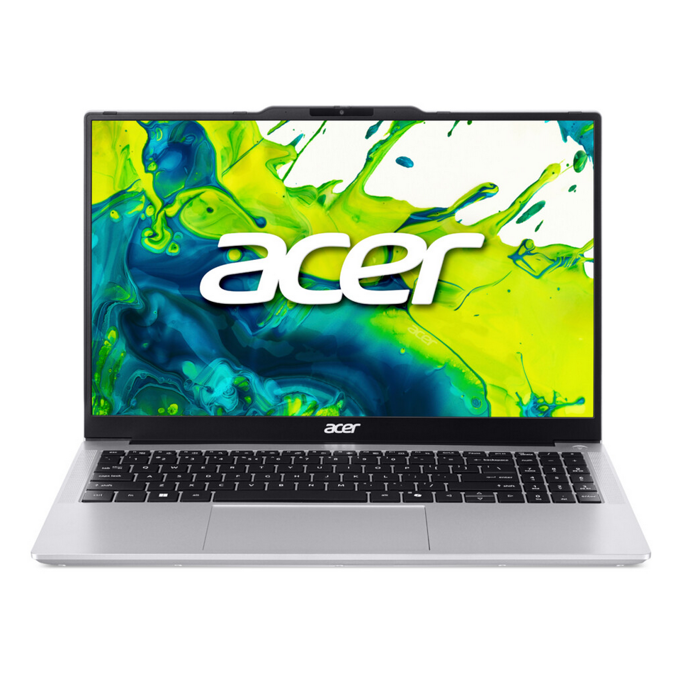 Laptop ACER Aspire Lite 15 AL15-53P-585Y (15,6", IPS, 1920 × 1080, Intel Core 5 120U, 16 GB, 512 GB SSD, Intel Graphics, Windows 11 Home, HR tipkovnica, srebrna boja)