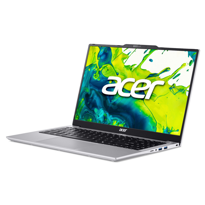 Laptop ACER Aspire Lite 15 AL15-53P-585Y (15,6", IPS, 1920 × 1080, Intel Core 5 120U, 16 GB, 512 GB SSD, Intel Graphics, Windows 11 Home, HR tipkovnica, srebrna boja)-1
