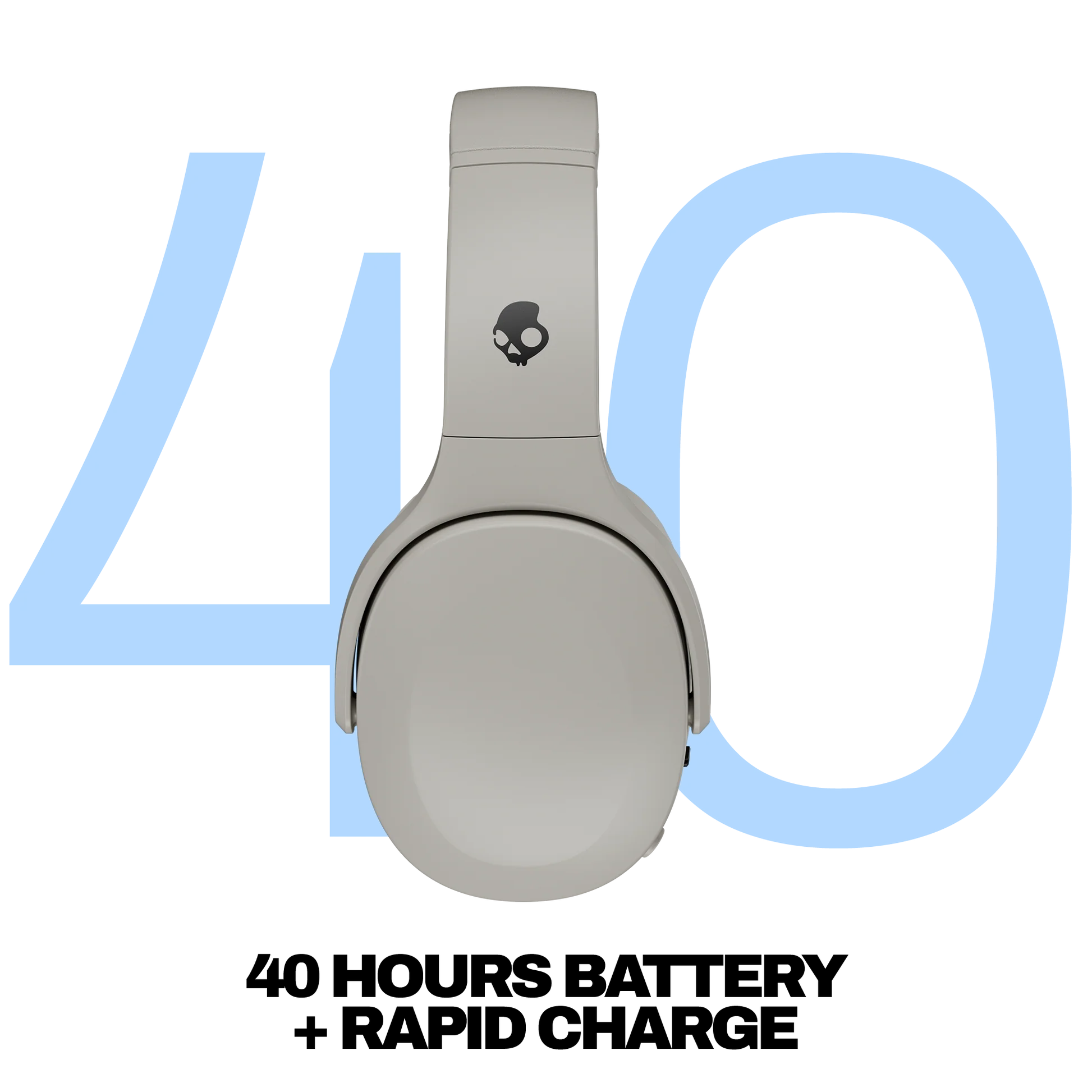 Slušalice SKULLCANDY Crusher 540 Active (bežične, Bluetooth 5.0, over-ear, concrete grey)-2