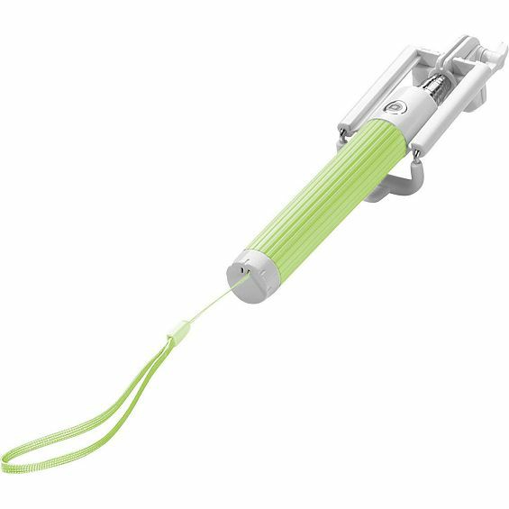 Selfie stick CELLULARLINE Voyager, zelena boja