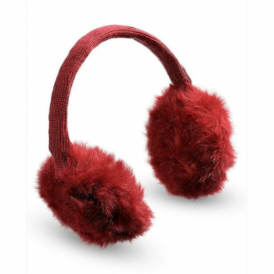 Zimske slušalice CELLULARLINE Music Muffs (3.5mm, crvena boja)