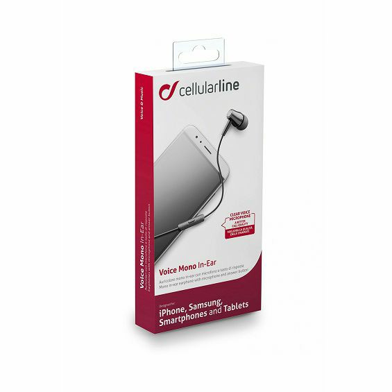 Slušalice CELLULARLINE, ACL, Voice Mono, In-Ear, 3,5mm, Crna-1