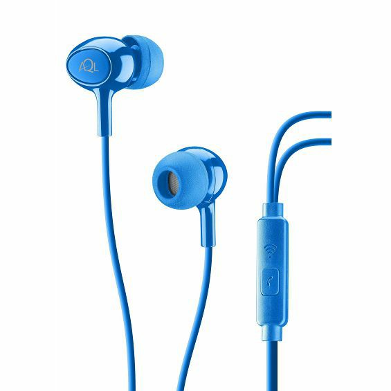 Slušalice CELLULARLINE AQL Acoustic (In-Ear, 3.5mm, mikrofon, plave)