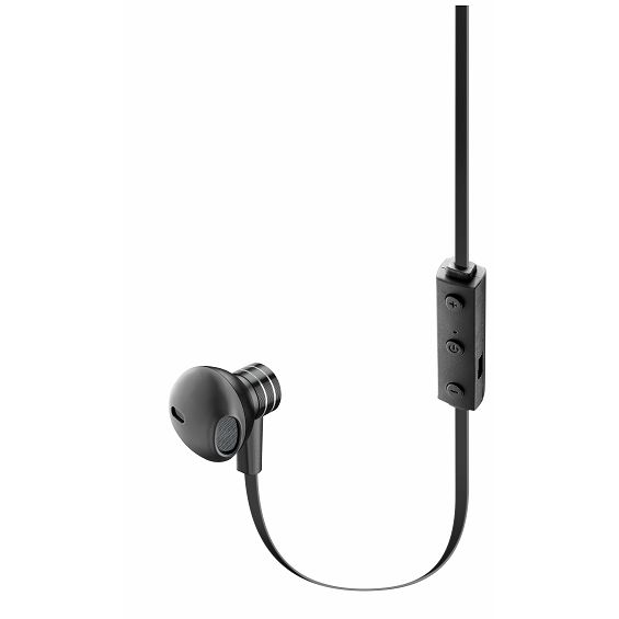 Slušalice CELLULARLINE Pearl (Bluetooth, mikrofon, crne)-1