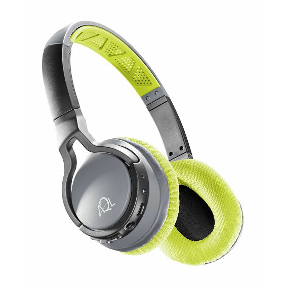 Slušalice CELLULARLINE AQL Sport Challenge (Bluetooth, mikrofon, 3.5 mm, IPX4, Lime)