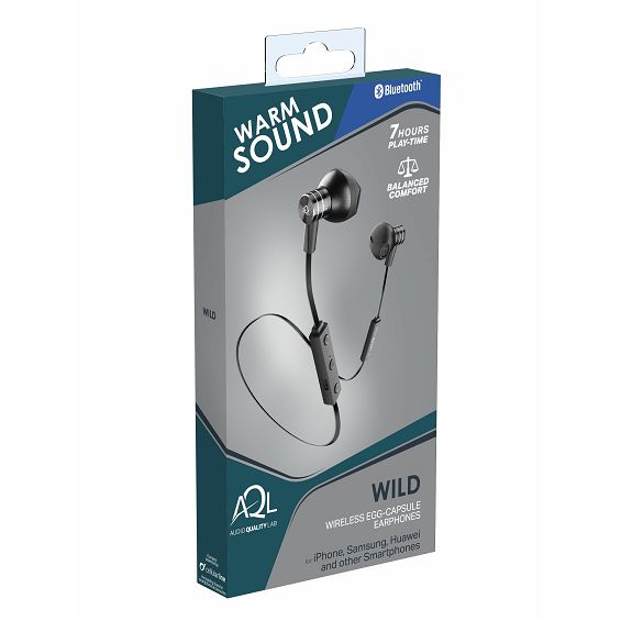 Slušalice CELLULARLINE AQL Wild (Bluetooth, mikrofon, crne)-1