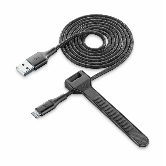 Kabel CELLULARLINE, USB-A (M) na Micro USB (M), MFI, 120cm, Crni-2