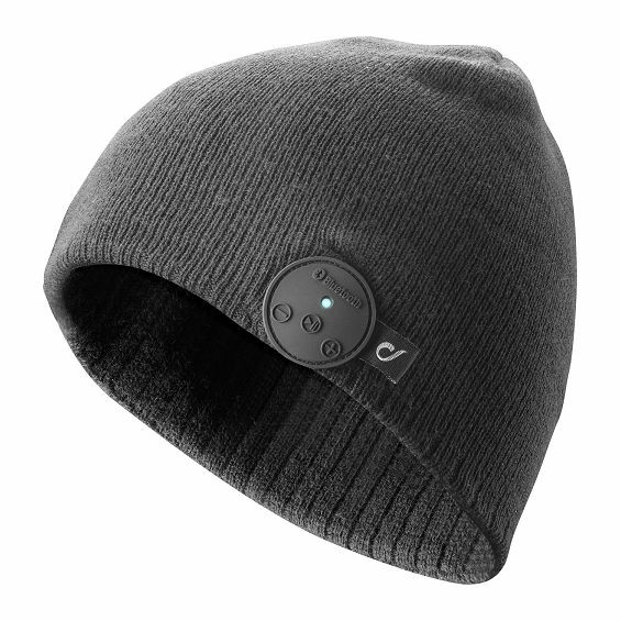 Kapa s Bluetooth slušalicama CELLULARLINE Music Cap, crna boja