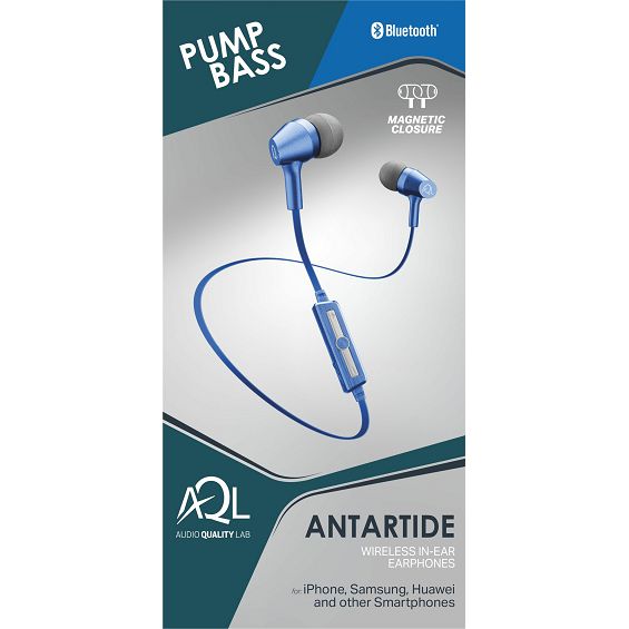 Slušalice CELLULARLINE AQL Antartide (Bluetooth, mikrofon, plave)-3