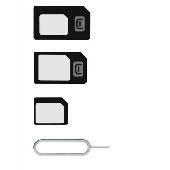 Set adaptera za SIM kartice CELLULARLINE 3u1 (Nano/Micro/Standard)