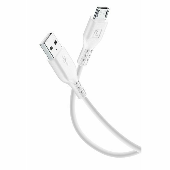 Kabel CELLULARLINE, USB-A na Micro USB, 100cm, Bijeli-0