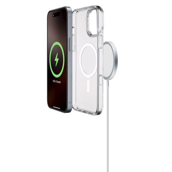 Zaštitna Maska CELLULARLINE, Gloss Mag, iPhone 16 PRO, Prozirna-2