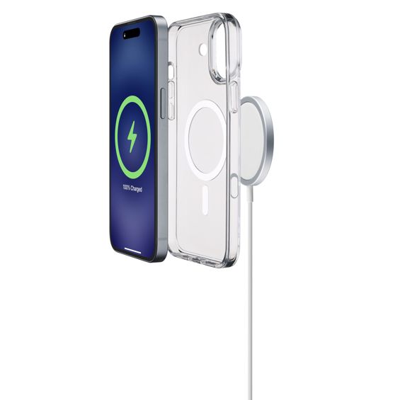 Zaštitna Maska CELLULARLINE, Gloss Mag, iPhone 16, Prozirna-2