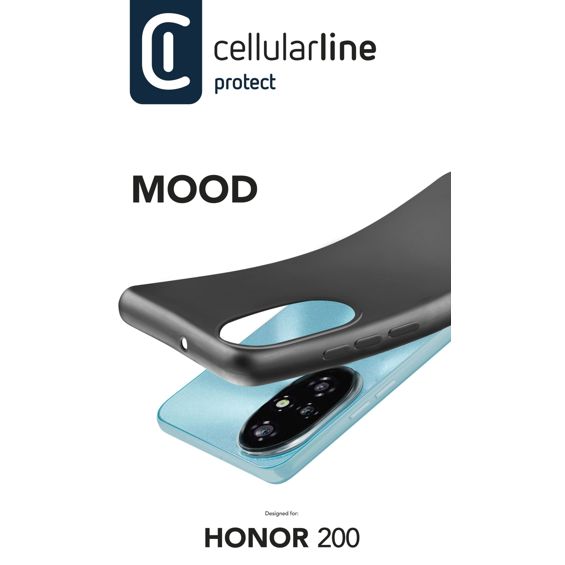 Zaštitna Maska CELLULARLINE, Mood Honor 200, Crna-0