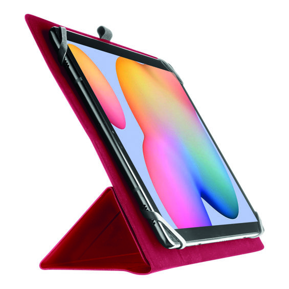 Zaštita Preklopna CELLULARLINE, Click Case, Za Tablete Do 11", Crvena-0